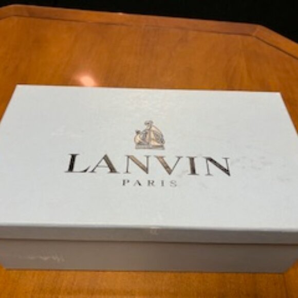 Lanvin Navy Chukka Boots main image 5